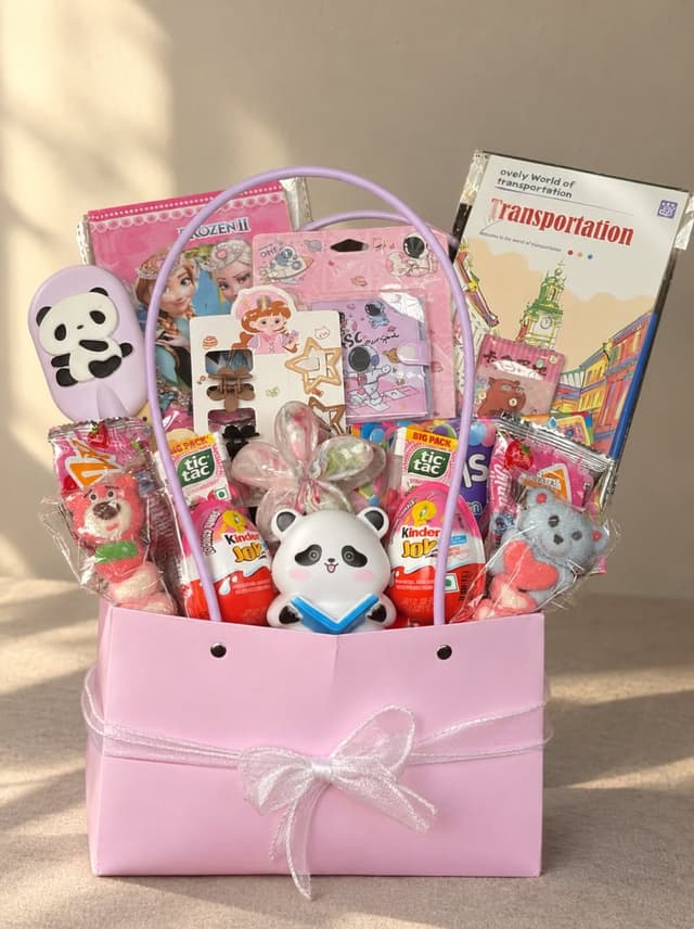 Pink Kids Hamper